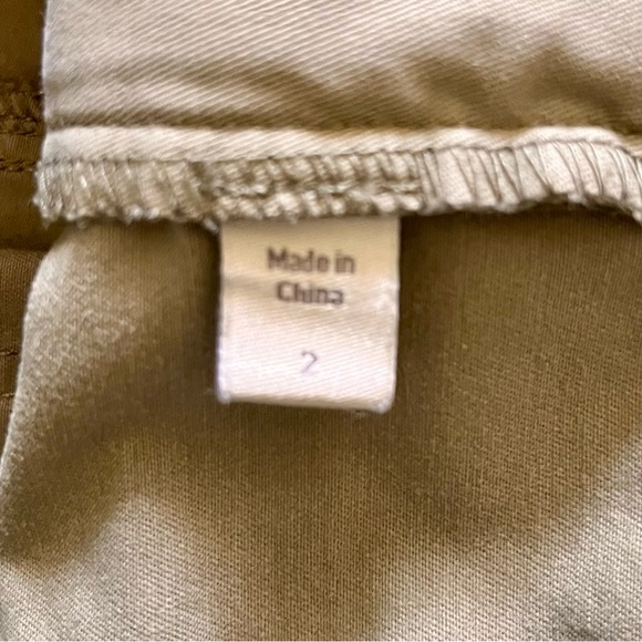 Garnet Hill Organic Cotton Chino Utility Ankle | Size 2 - Picture 7 of 7